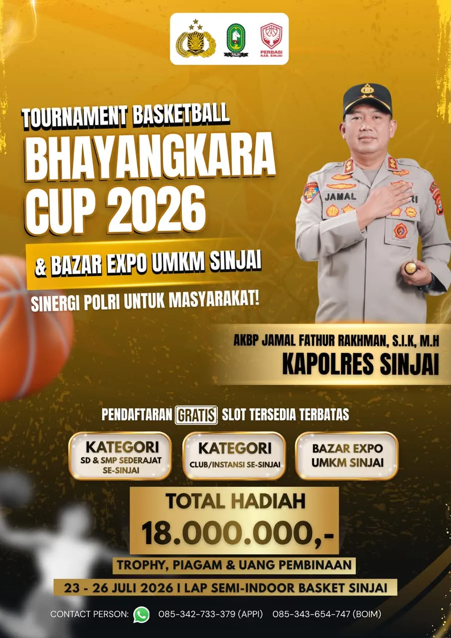 Bhayangkara Cup 2026 Sinjai Poster